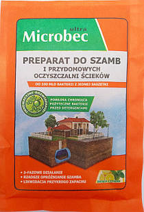Біопрепарат біобактерії Мікробек для туалетів і вигрібних ям