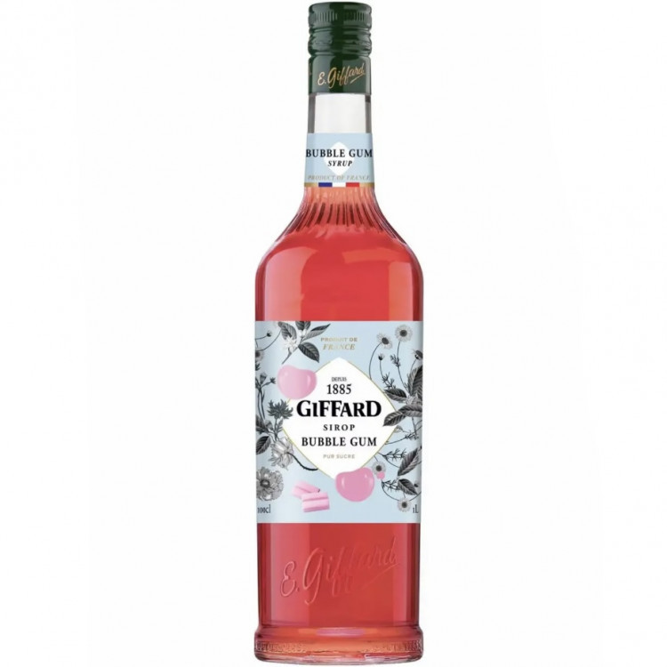 Сироп Giffard Бабл Гам рожевий 1л