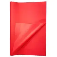 Папір тишею 70х50 см (10 шт), яскраво-червоний