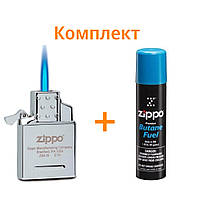 Комплект Zippo Газовый инсерт к зажигалкам + Газ для зажигалок