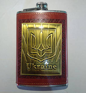 Фляга із нержавіючої сталі (9 Oz/265 мл) Україна 🇺🇦 UKR-4