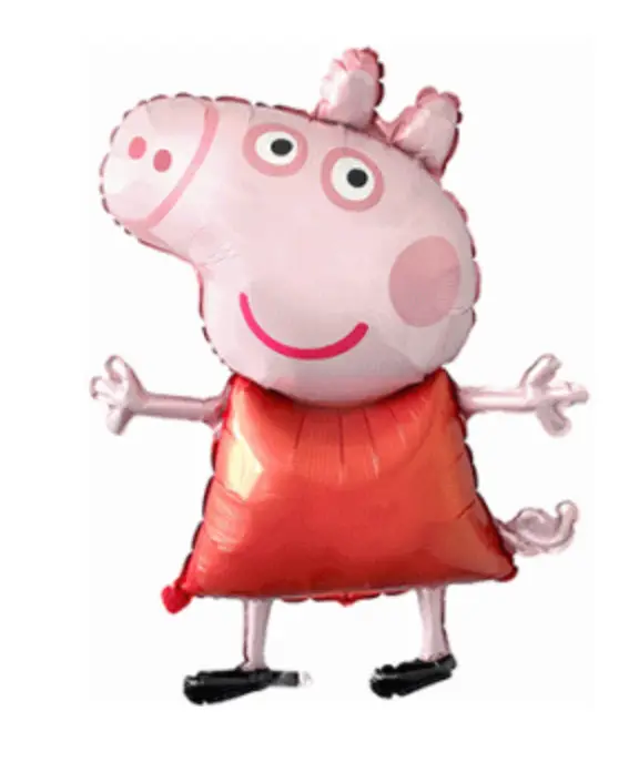 Фольгована повітряна кулька Flexmetal порося Пеппа, 95х50 см