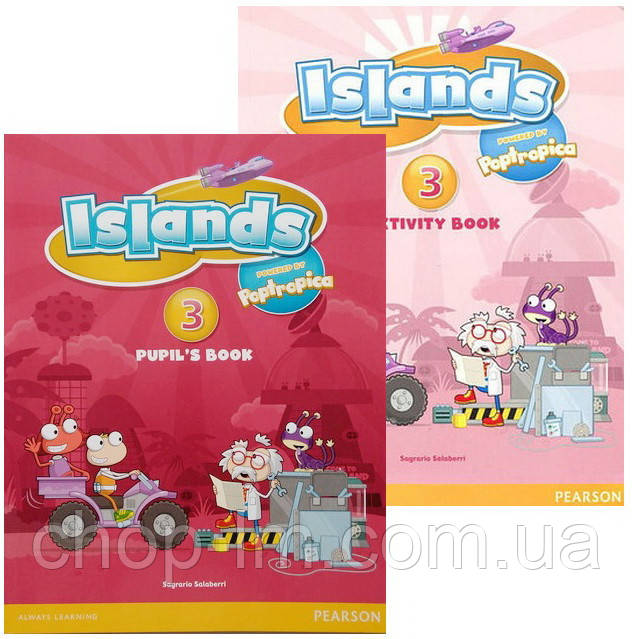 Islands 3 Pupil's Book with pincode + Activity Book with pincode (Підручник + зошит) Комплект з англійської