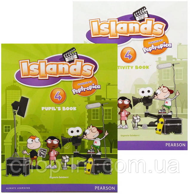 Комплект Islands 4 Pupil's Book with pincode + Activity Book with pincode (Підручник + зошит)