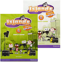 Комплект Islands 4 Pupil's Book with pincode + Activity Book with pincode (Підручник + зошит)