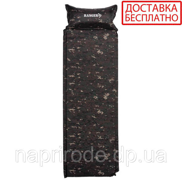 Самонадувний килимок Ranger Tibet Camo RA-6641 3 см