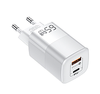Зарядное устройство 65 Вт USB адаптер питания для зарядки телефона PD + QC 3.0 блок питания для смартфона