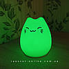 LED світильник на батарейках Idea Poland CAT LED 0,4W 12Lm 4500K (силіконовий настільний дитячий нічник) кіт, фото 9