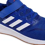 Кросівки для хлопчиків adidas runfalcon c blue, розмір 29, фото 2