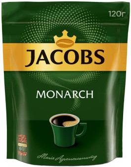 ТМ Jacobs Мonarch 100 гр. 12 шт/уп