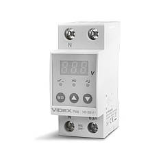 Реле контролю напруги VIDEX RESIST 145-300 В 63 А VF-RS-RN63