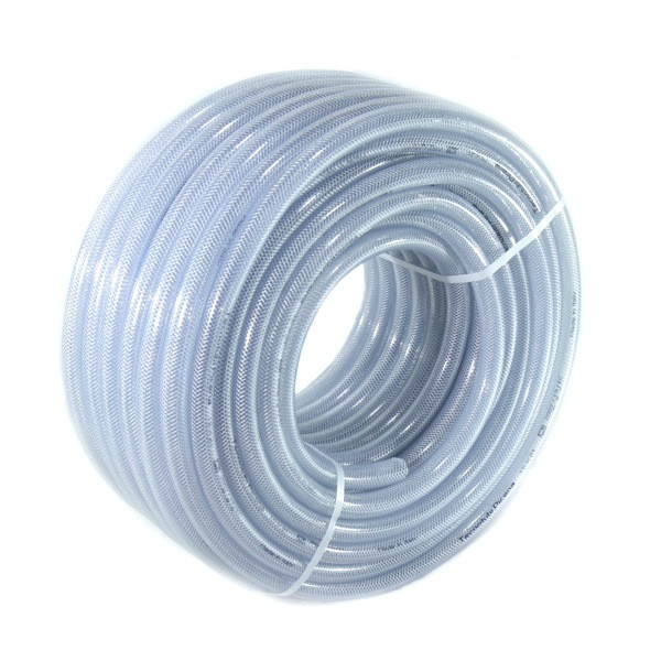 Шланг високого тиску харчовий армований Tecnotubi Cristall Tex діаметр 12 мм, довжина 50 м (CT 12), фото 1