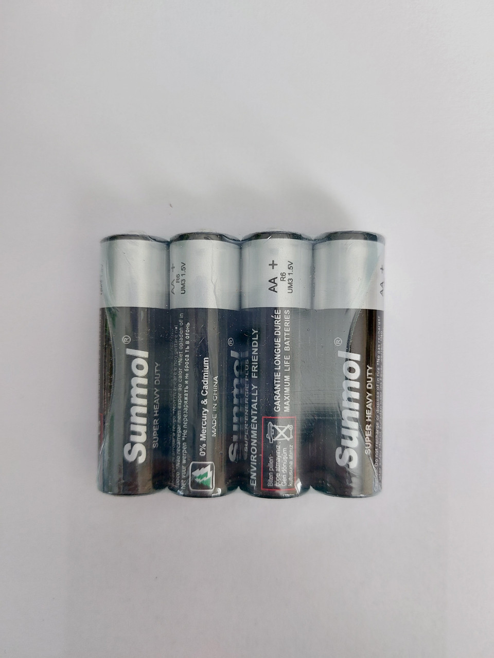 Батарейки Sunmol AA+ 1.5 v опт, 100 шт