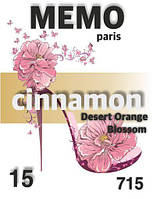 Парфюмерное масло (715) версия аромата Desert Orange Blossom Memo Paris - 15 мл композит в роллоне