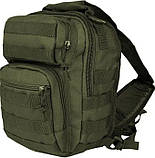 Тактичний універсальний рюкзак Mil-Tec One Strap Asmault 10 л - Олівковий (14059101), фото 6