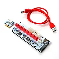 Райзер 008S 6pin MOLEX Sata - Riser 008S Універсальний з кабелем 60 см