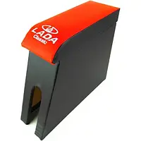Подлокотник ВАЗ 2101-06 красный с вышивкой