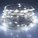 Гірлянда РОСА нитка 200LED, 220 В, 20 метрів, 8 режимів + USB, Холодний Білий колір, фото 5