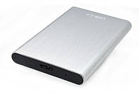 Внешний карман HQ-Tech для жорстких дисків 2.5" SATA USB 2.0 Silver (HDD-25SU3-A2)