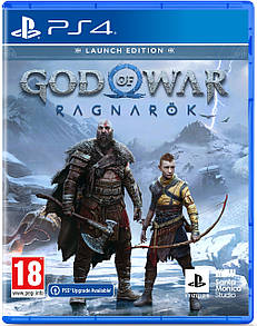 Диск з грою God of War Ragnarok (PS4)