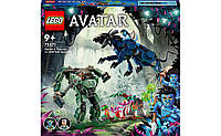 LEGO Avatar Нейтири и танатор против Майлза Куорича в УМП Скафандре 560 деталей (75571)