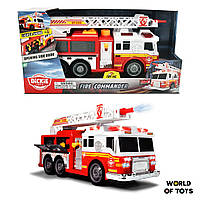 Пожарный автомобиль Dickie Toys Командор водомет со светом и звуком (3308377)