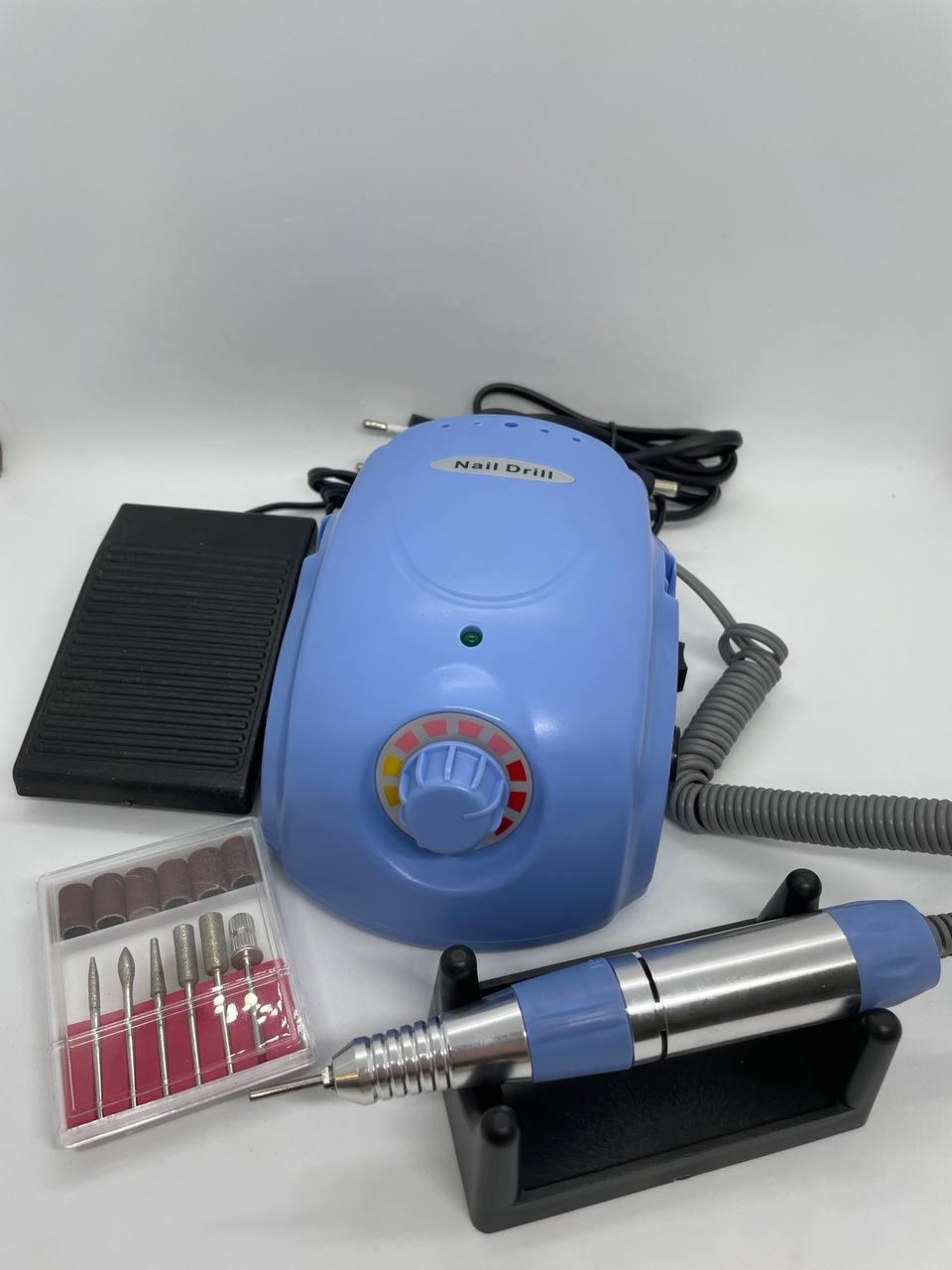Професійний фрезер DM-212 для манікюру і педикюру , 35 тис. об/хв. 35 ватт (блакитний)
