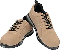 Туфли рабочие кожаные с резиновой подошвой "PERA" YATO размер 39-47