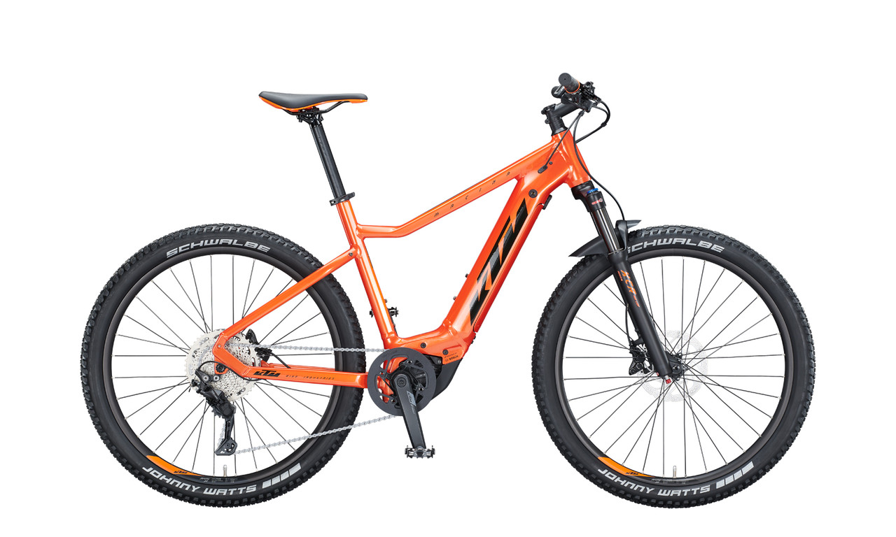 Електровелосипед KTM MACINA RACE 271 27" рама L/48, жовтогарячий (чорно-жовтогарячий), 2021