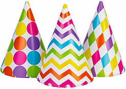 Набір ковпаків "Maxi" 6шт 15х24см кольор. №MX200001(24)(288)