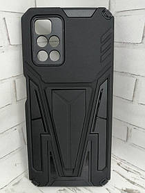 Чохол для Xiaomi Redmi 10 накладка бампер протиударний з підставкою чорний