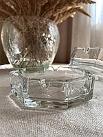 Пепельниця скляна UniGlass Octogon 108 мм (60065-МС24/sl)