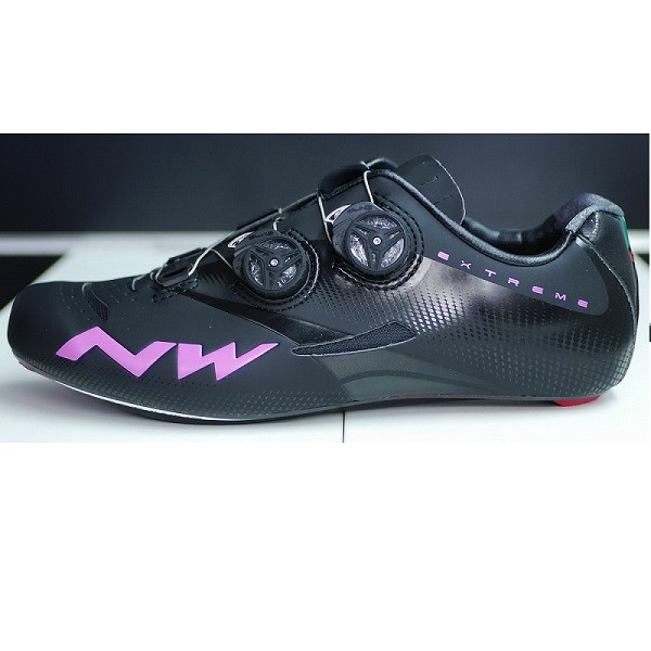 Велотуфлі 42р NorthWave Extreme Tech Plus black/fuxia, фото 1