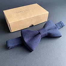 Краватка-метелик I&M Craft темно-синій (0002Bl)