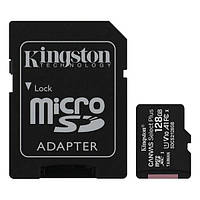 Карта пам`яті 128Gb Micro-SDXC(UHS-1) Kingston Canvas Select Plus R-100MB/s A1 (adapter)class10 №8703