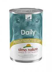 Almo Nature (Альмо Натюр) Daily Dog Turkey вологий корм для собак 0.4 кг