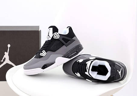 Nike Air Jordan 4 black gray 4 ID 1707264374 2418 Prom.ua
