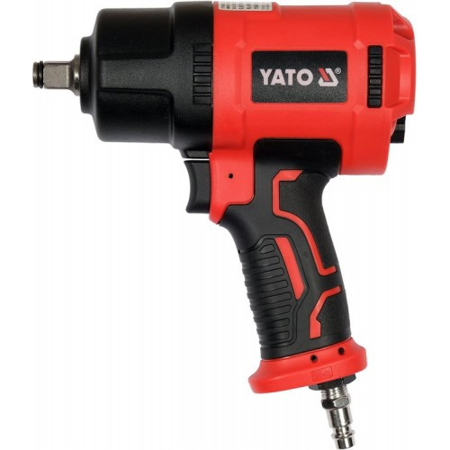 Гайковерт ударний пневматичний YATO : квадрат 1/2", F=1560 Nm, спожив. повітря- 184 л/хв YT-09545, фото 1