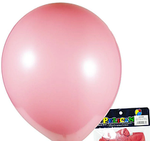 Набір кульок повітр. 10"/26см макарун червоний 10шт №1010-909/Pelican/(5)