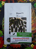 Насіння огірка Маша F1 (Seminis, АГРОПАК+), 100 насінин - ультраранній гібрид (40-45 днів), партенокарпік