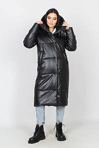 Жіноча зимова куртка oversize модель M0062  р.42,44,46,48,50