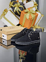 Черные замшевые мужские Угги Ugg Neumel Black