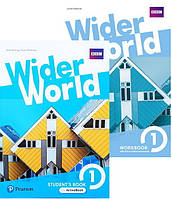 Wider World 1 Students' Book + Workbook (Учебник + тетрадь) Комплект по английскому языку. Bob Hastings