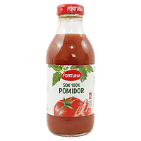 Сік томат 100% Фортуна Fortuna pomidor 300g 15шт/ящ (Код: 00-00005997)