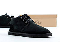 Черные замшевые мужские Угги Ugg Neumel Black