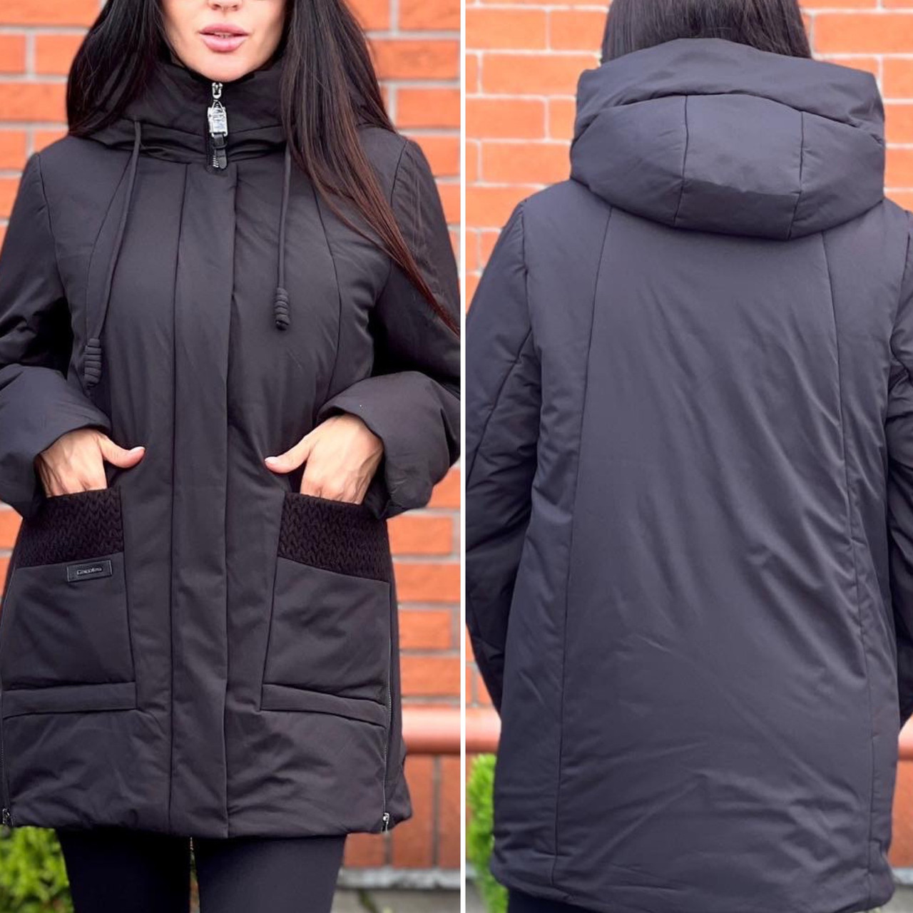 Куртка Зимняя Женская Пуховик Утеплитель Верблюжья Шерсть Р.48-58 ...