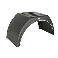 Крило пластикове DOMAR 450 мм з білою облямівкою DK3115