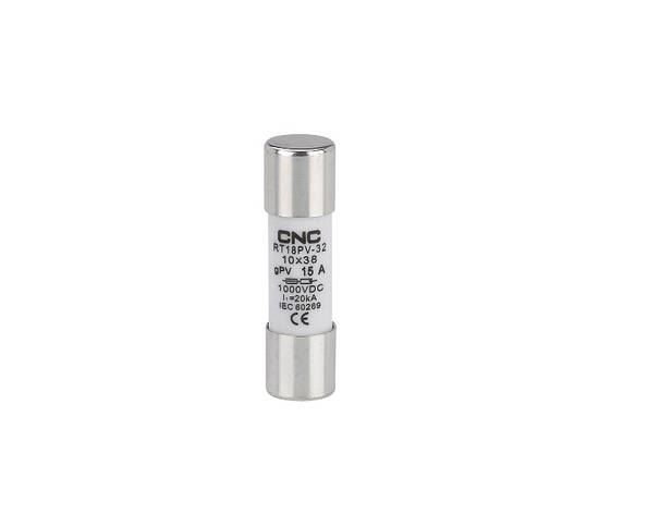 Запобіжник (плавка вставка) RT18-30 12А розмір 10х38 1000V DC CNC, фото 1