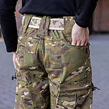 Штани тактичні на флісі GRIFON Apex мультикам рипстоп (вафелька), фото 5