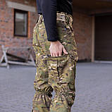 Штани тактичні на флісі GRIFON Apex мультикам рипстоп (вафелька), фото 4